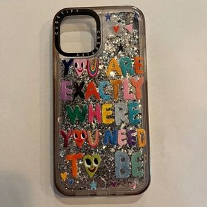 Casetify x iscreamcolour Collab iPhone Glitter Case